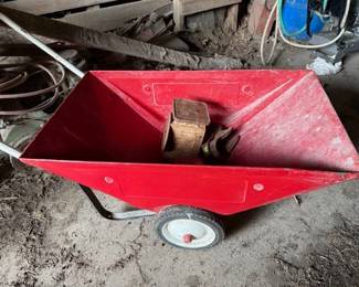 Vintage yard tools.