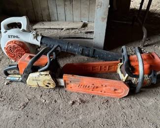 Stihl tools.