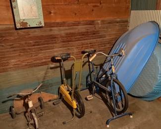 Get your body back you had when they made these, exercise bikes.