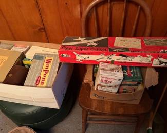 Vintage AMMO. Model plane is available on auction.