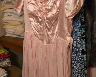 Vintage bridesmaid dress.