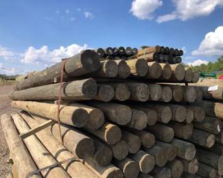 36 4 x 8 PRESSURE TREATED FENCE POSTS
