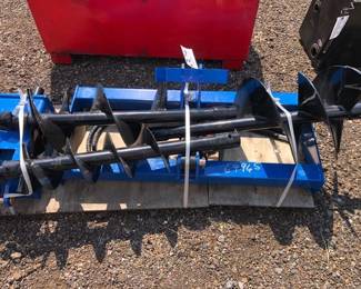 SKID STEER AUGER SET W 3 BITS