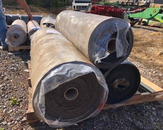 3 ROLLS RUBBER MATTING