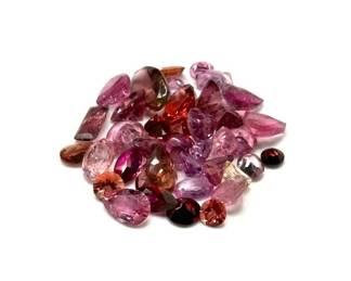 10.69 Carat Pink Tourmaline Gemstones