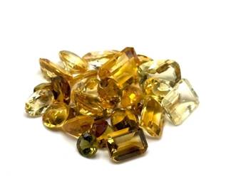17.8 Carat Citrine Gemstones