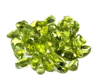 38.5 Carat Peridot Gemstones