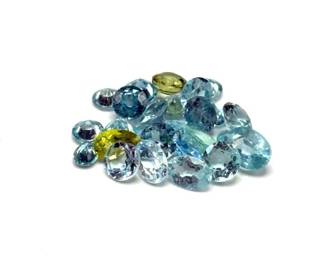 11.7 Carat Topaz Gemstones