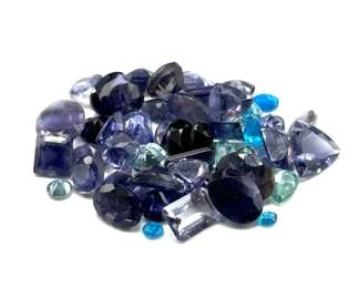 25.65 Carat Topaz/Iolite/Amethyst Gemstones