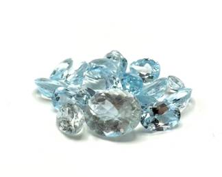 15.47 Carat Topaz Gemstones