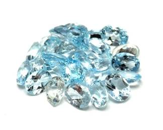 32.8 Carat Blue Topaz Gemstone