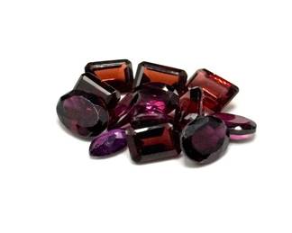 14.59 Carat Garnet Gemstones