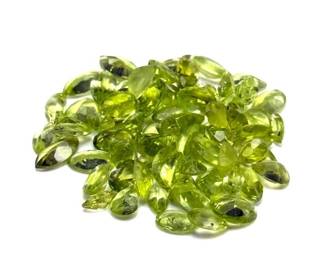 32.7 Carat Peridot Gemstones