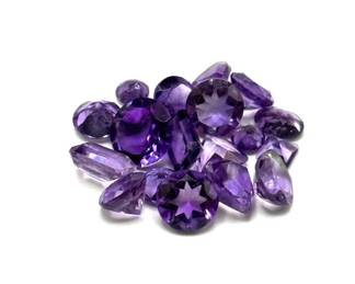 13.63 Carat Amethyst Gemstones