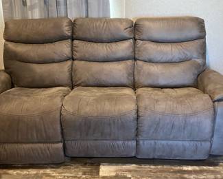 Electric Microfiber Couch