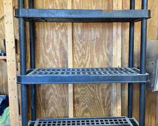 2 sets of Plastic Shelves