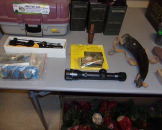 Scopes, Black Powder Horn