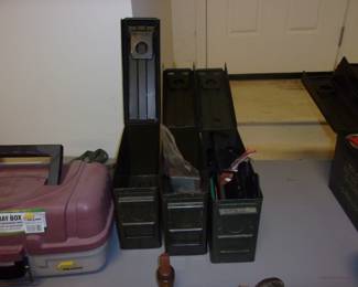 Gun Cleaning Kit, Ammo Boxes