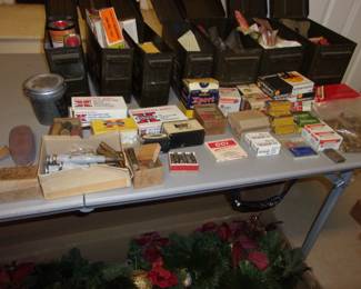 Various Boxes of Ammo