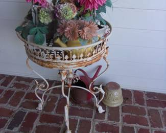 Metal Patio Stand, etc