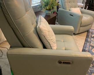 Side view of recliners