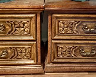 Vintage Mid Century Night Tables/Night Stands.