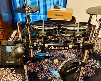 Alesis Surge Mesh Kit Electronic Drum Kit w/Amp.