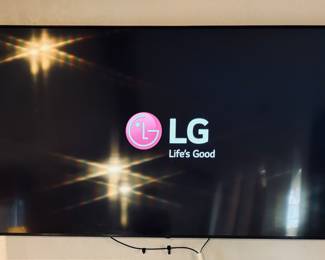 Large 88" LG HD TV.