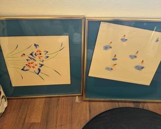 ES artist drawings blue
