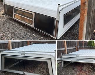 Full size pickup bed canopy