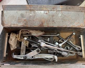 Vintage motorcycle tools