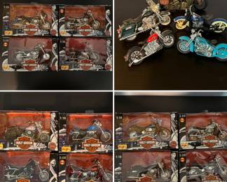 Harley 1:18 models