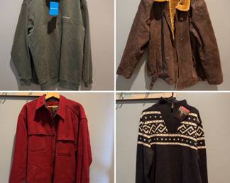 Misc men's coats/sweaters