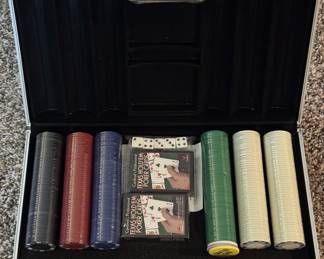 Poker chips set - new