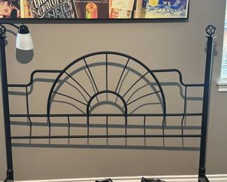 Queen metal bed frame