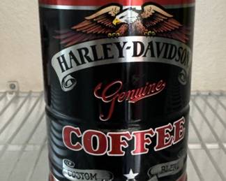 Collectible Harley Davidson coffee