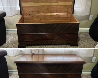 Cedar lined chest