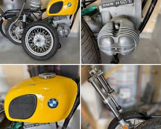 1976 BMW R/60 motorcycle frame