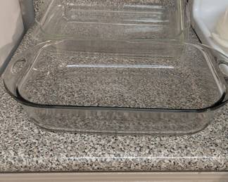 Pyrex baking dishes