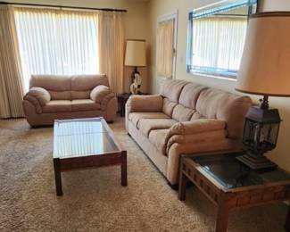 Clean and comfortable  living room set