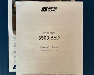 Panacea 3500 Adjustable-Height Low Bed