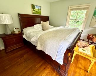 King Sleigh bed by Thomasville