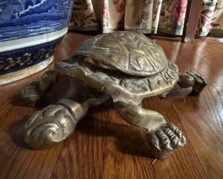 This brass Turtle is GIANT...