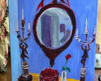 Original oil on canvas by Sharon Carter
