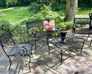 MCM Patio Set
