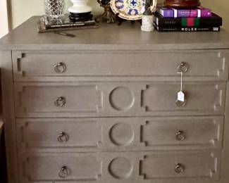 New chest of drawers, Rose Canton lamp, MCM bust of Robert E Lee and BOOKS!
