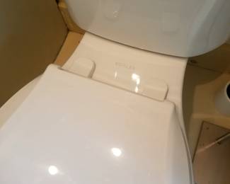 All toilets are Kohler