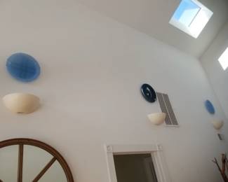 Artisan glass discs