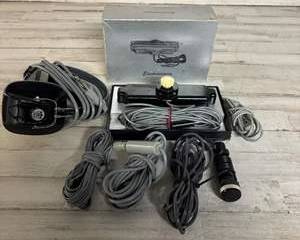 Vintage Roberts Stereophonic Headset & Electronomica Audio System with Cables & Box