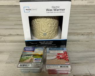 Mainstays Electric Wax Warmer w/ 2 Wax Cubes – Home Fragrance Set